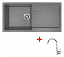 Sinks AMANDA 990 NANO Nanogrey+MIX 35  